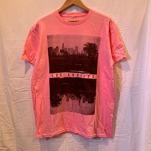 Rebels & Nomads Los Angeles Pink T-Shirt XL